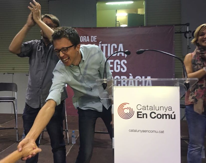 Errejón: "El 1-O interpela a todos los que defendemos las libertades"