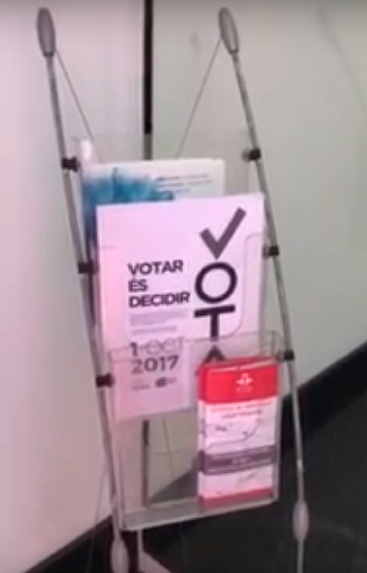 Propaganda por el referéndum se cuela en el Instituto Cervantes de Utrecht