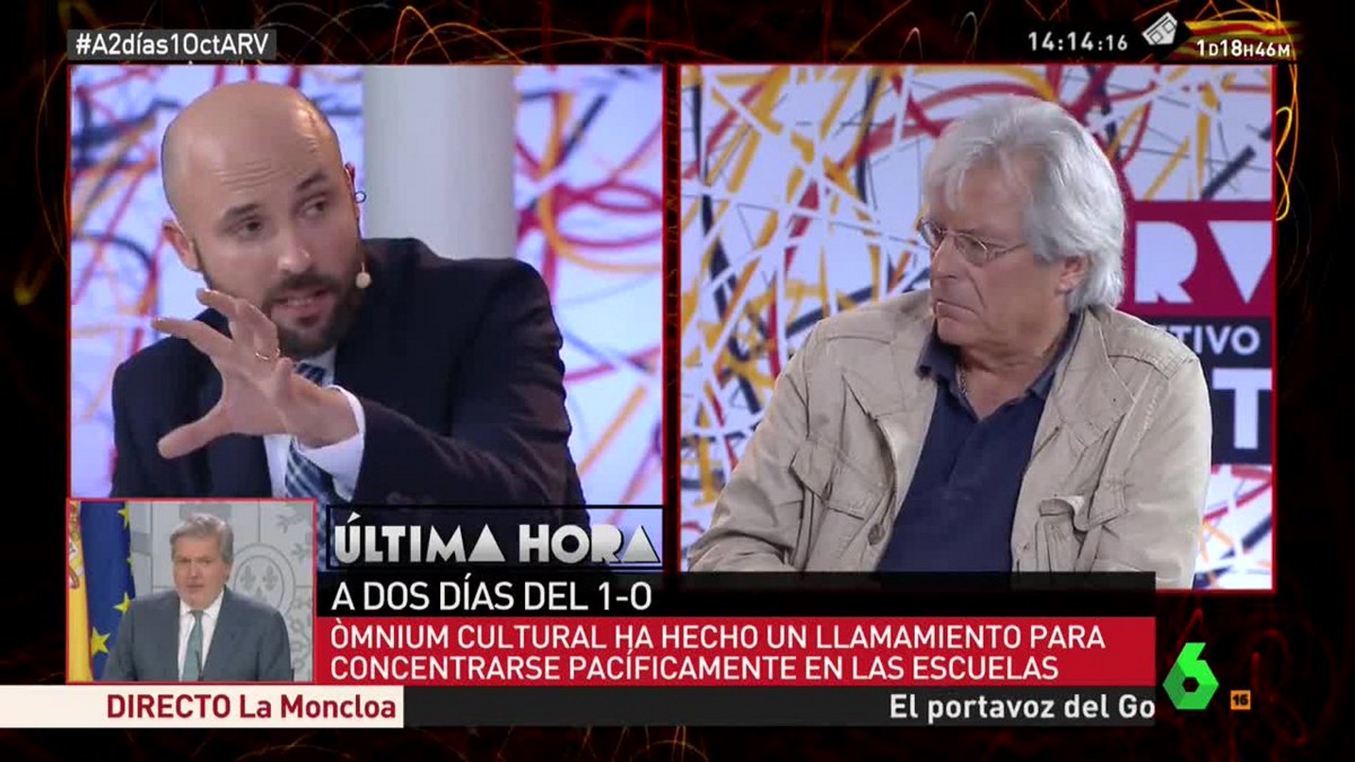 Graupera, a Nart: "Estáis destruyendo vuestra democracia"