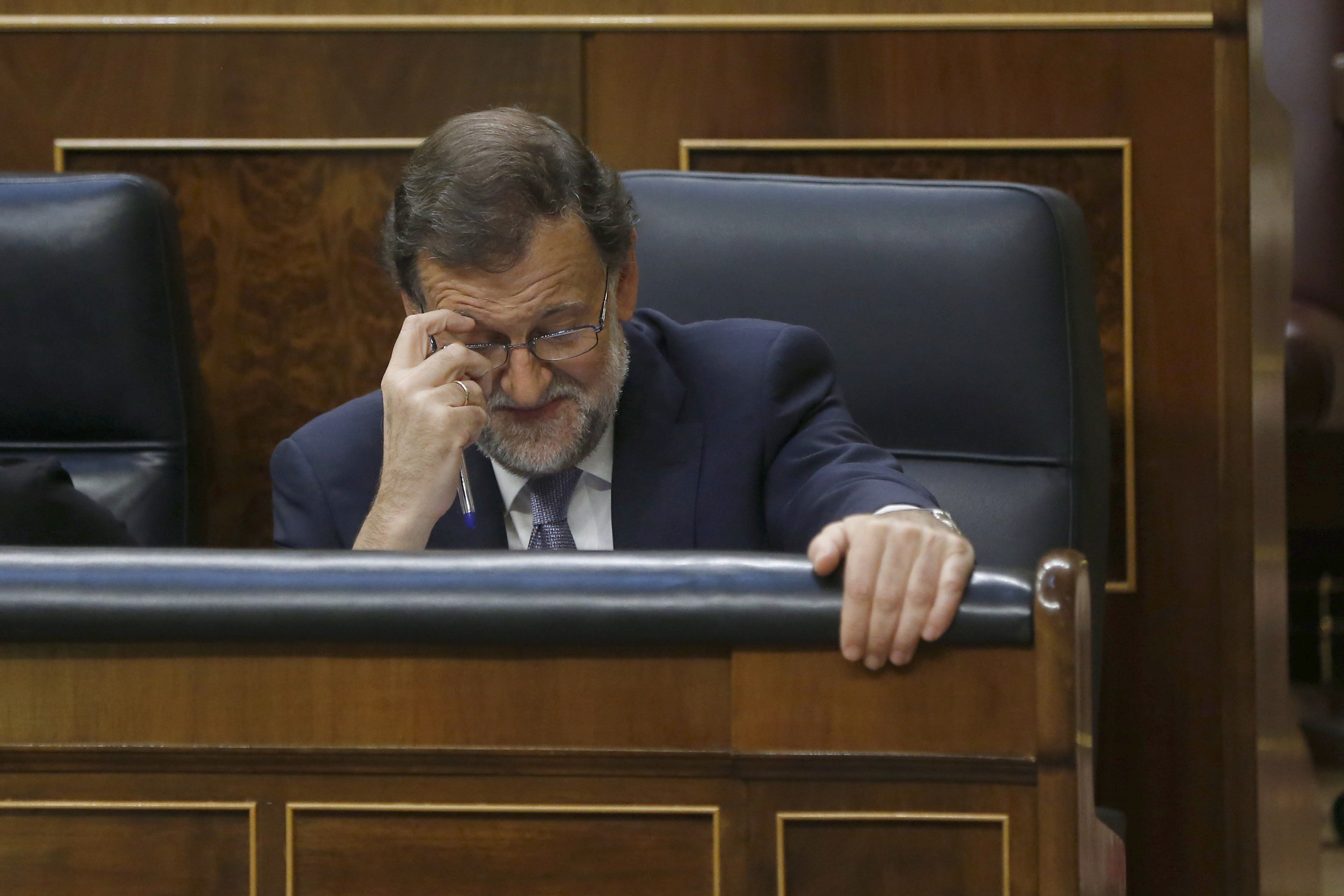 No rotundo del Congreso a la investidura de Rajoy en un tenso debate