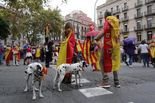 Manifestació unionista a Urquinaona 30 setembre (2) / Sergi Alcàzar