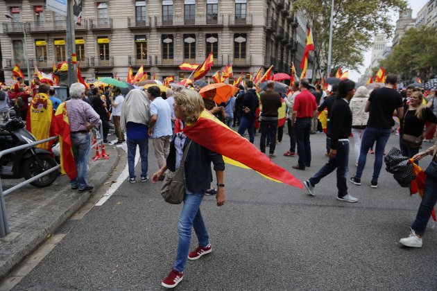 Manifestació unionista a Urquinaona 30 setembre (3) / Sergi Alcàzar