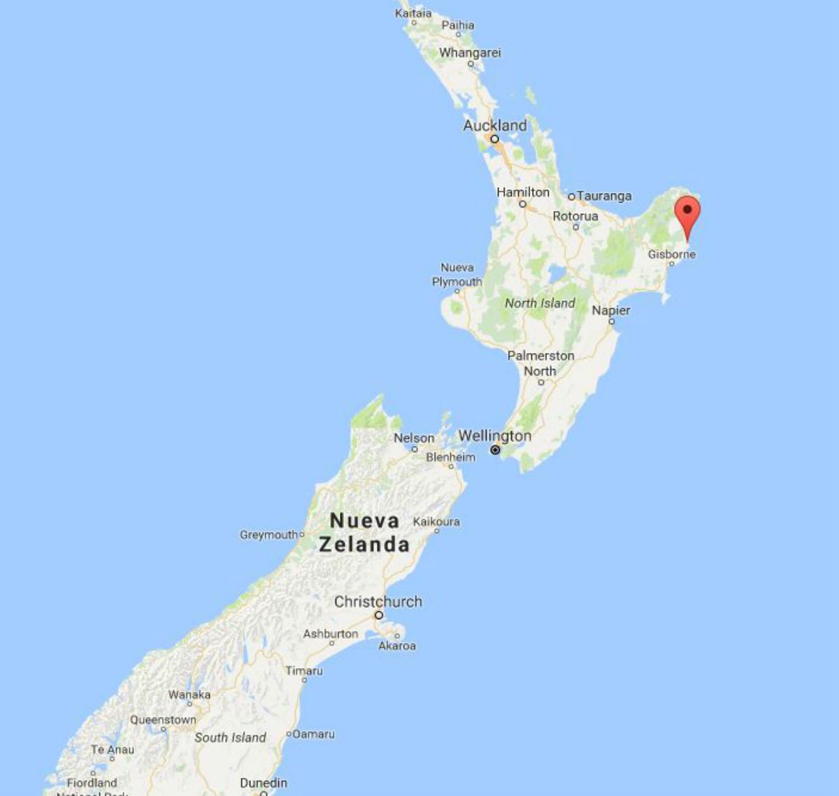 Nueva Zelanda, en alerta por peligro de tsunami Nueva Zelanda, en alerta por peligro de tsunami
