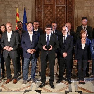 Puigdemont llevará al Parlament la declaración de independencia