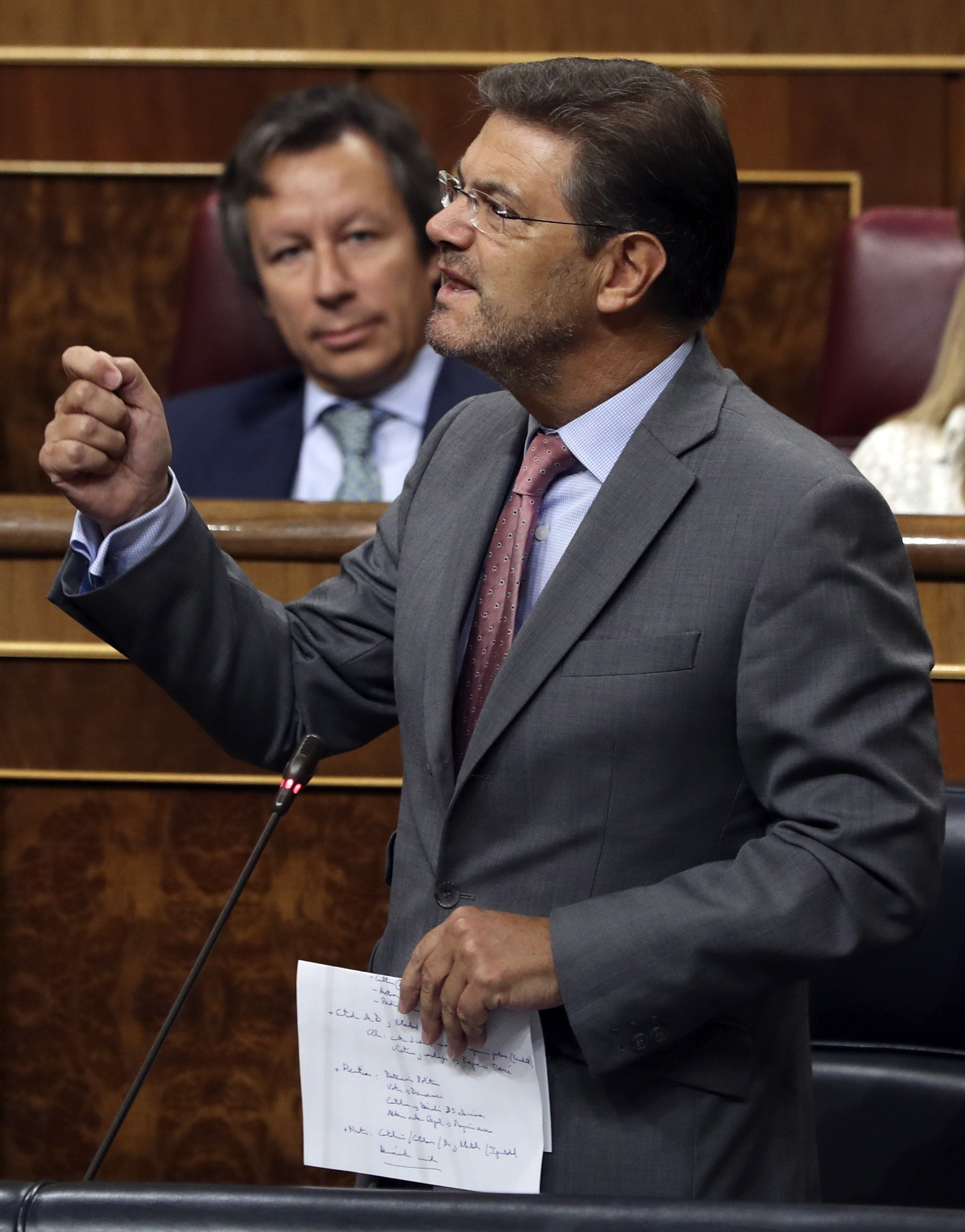 Catalá: "Vaig veure més assetjament de policies que violència de policies"