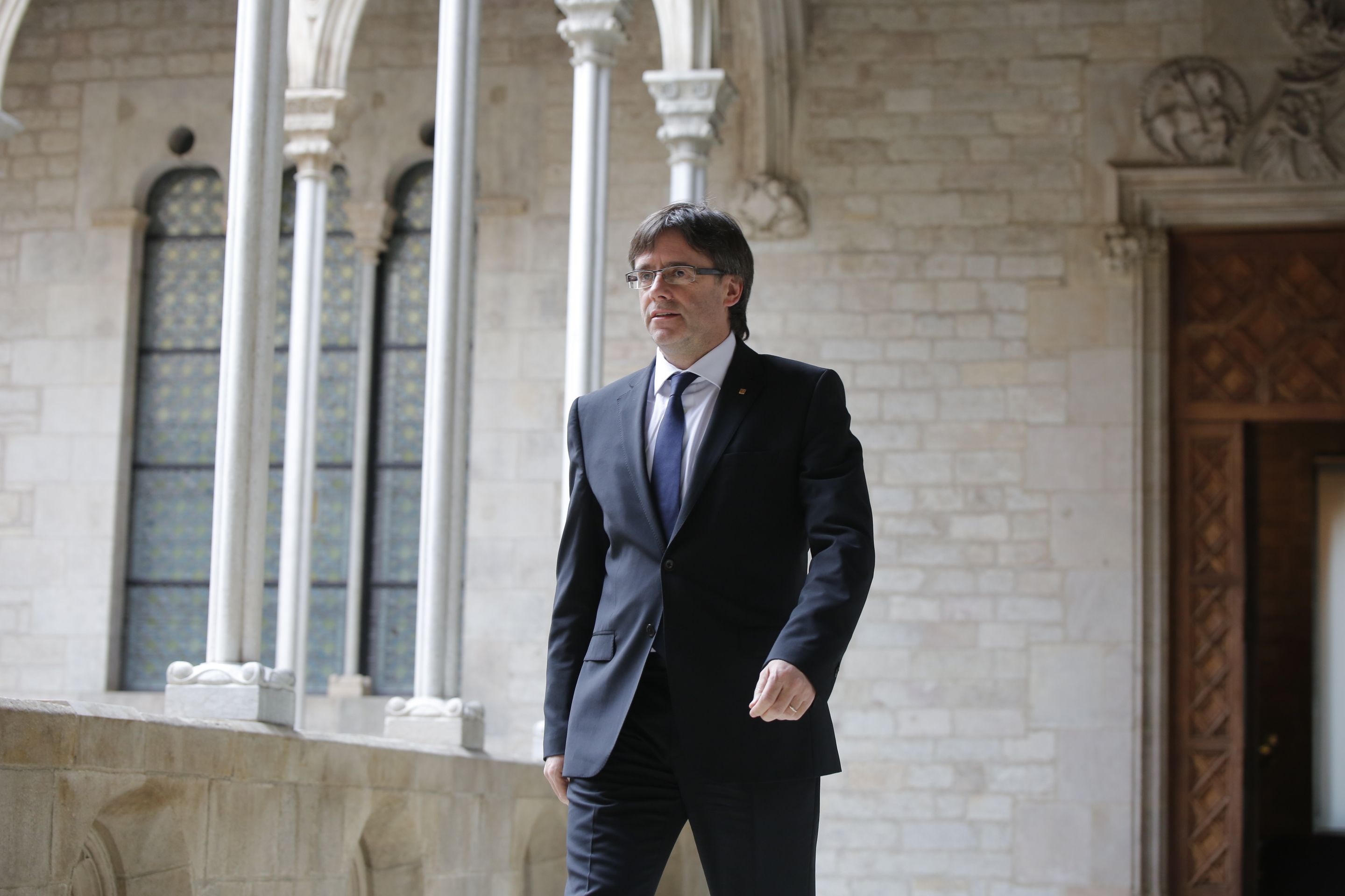 Puigdemont y la CUP se reúnen casi dos horas para restablecer la confianza