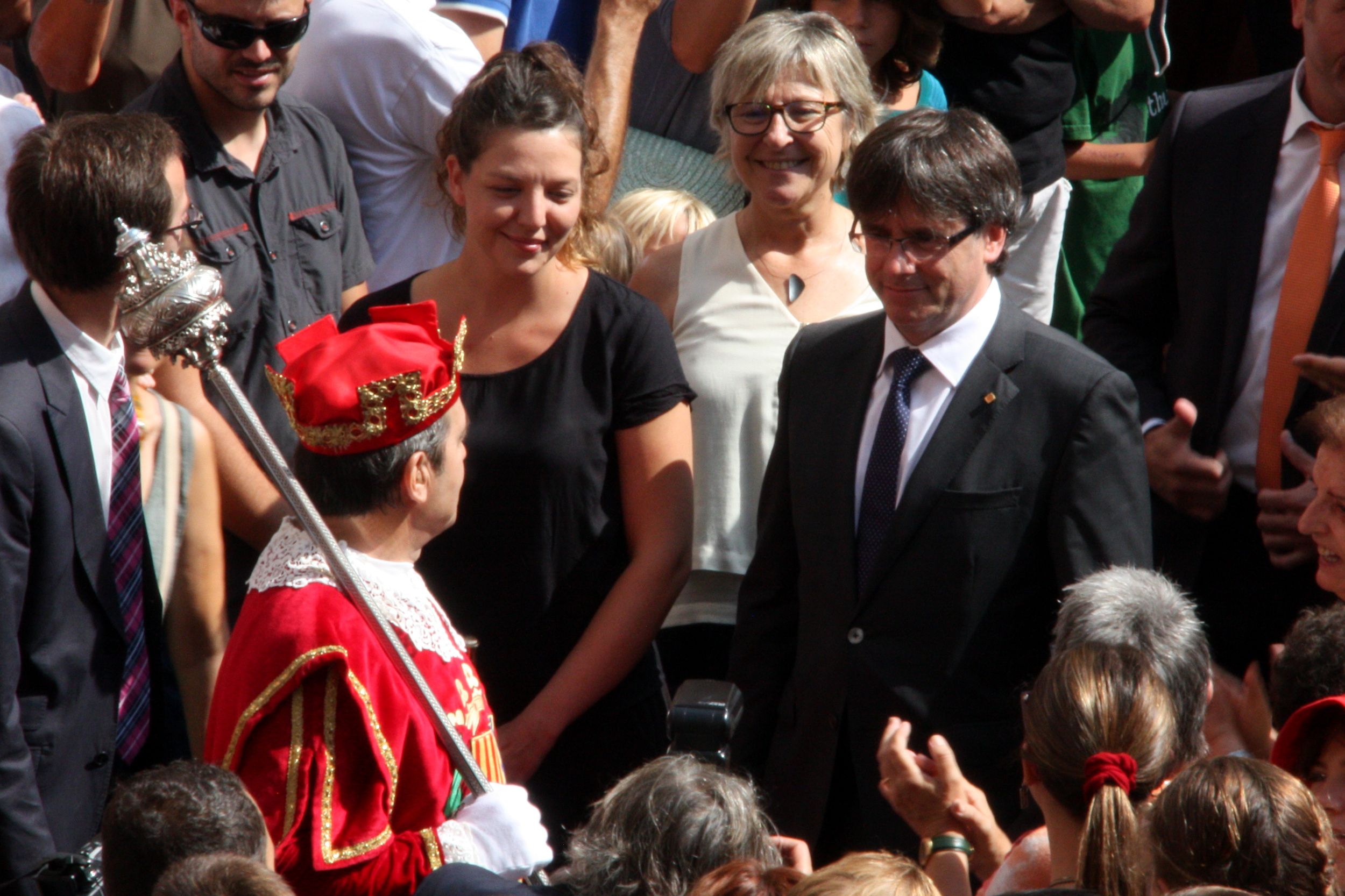 Puigdemont envia el seu suport a l'alcaldessa de Berga