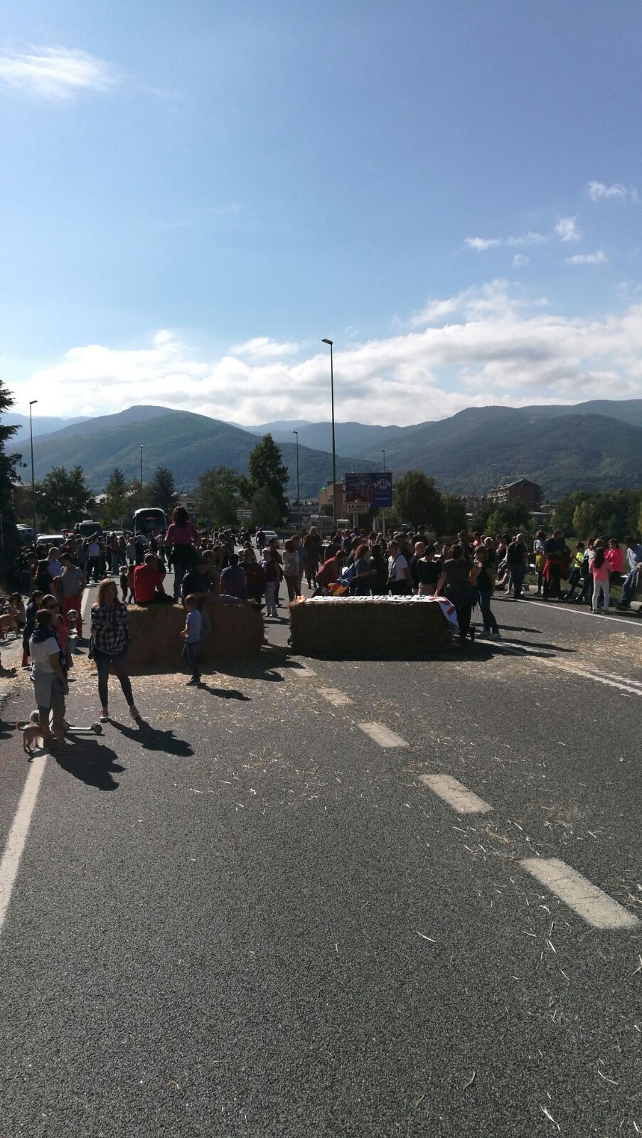 Reabierta la N-260 en la Seu d'Urgell, cortada esta mañana durante dos horas