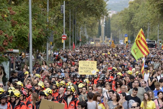 Manifestació passeig de Sant Joan / Laura Gómez
