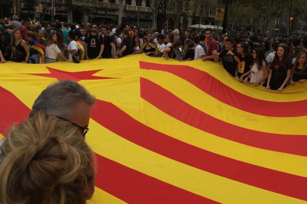 Estelada gegant / Adrià Rovira