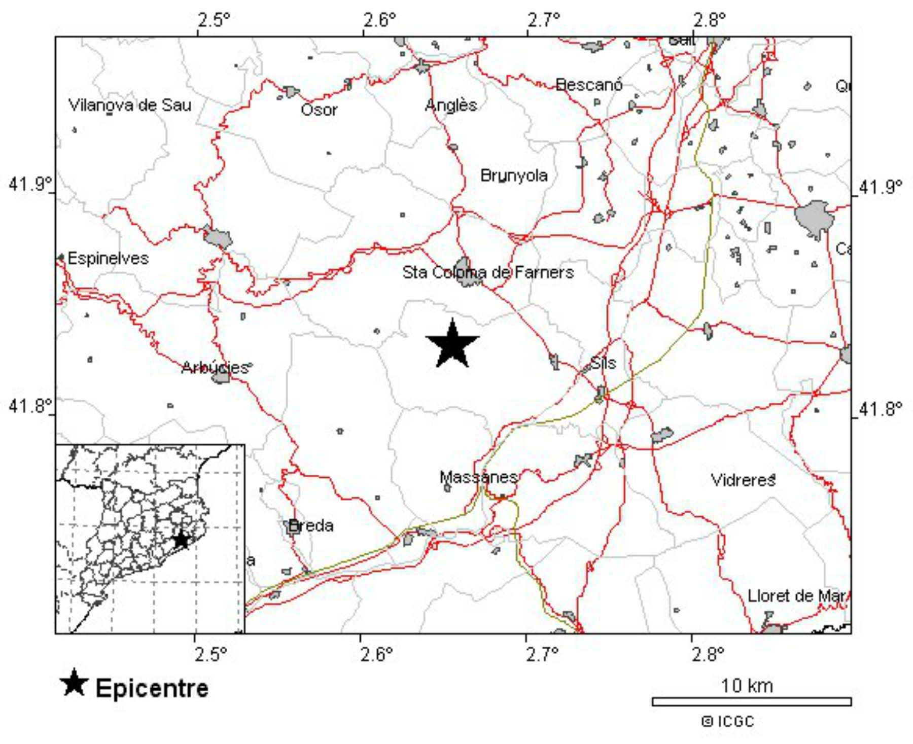 Un terremoto de magnitud 3,6  asusta la Selva