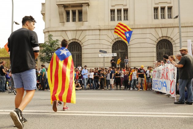 Manifestació estació frança / Sergi Alcàzar