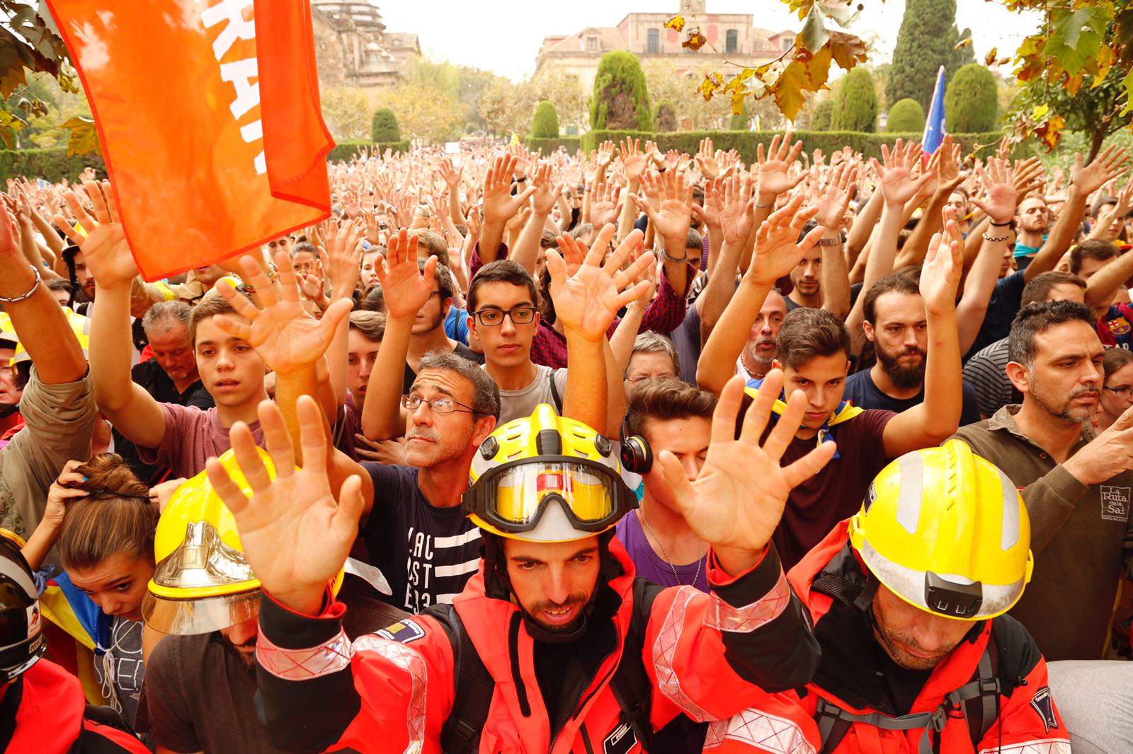 La Assemblea recreará la huelga general del 3-O con un acto en Barcelona