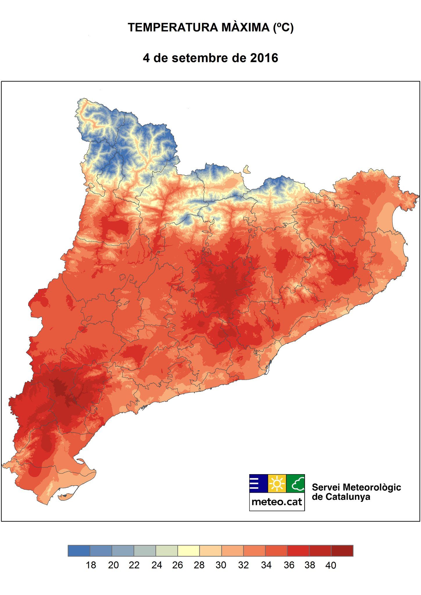 Calor de récord que aflojará durante la semana
