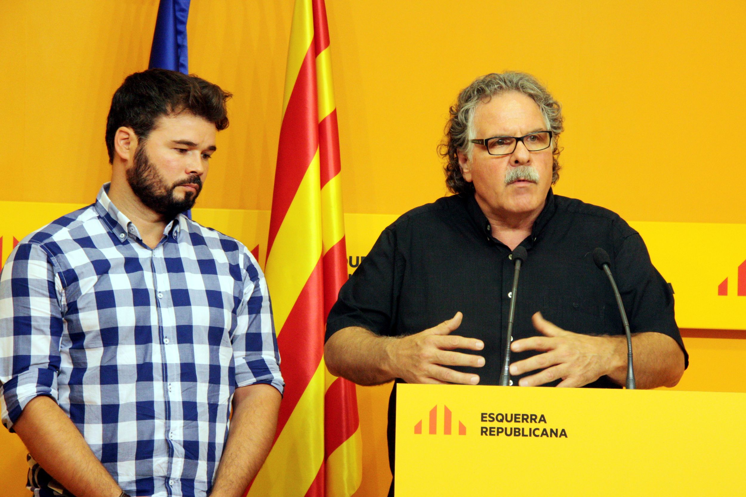 Els partits independentistes celebren el 'sí' de la CUP a Puigdemont