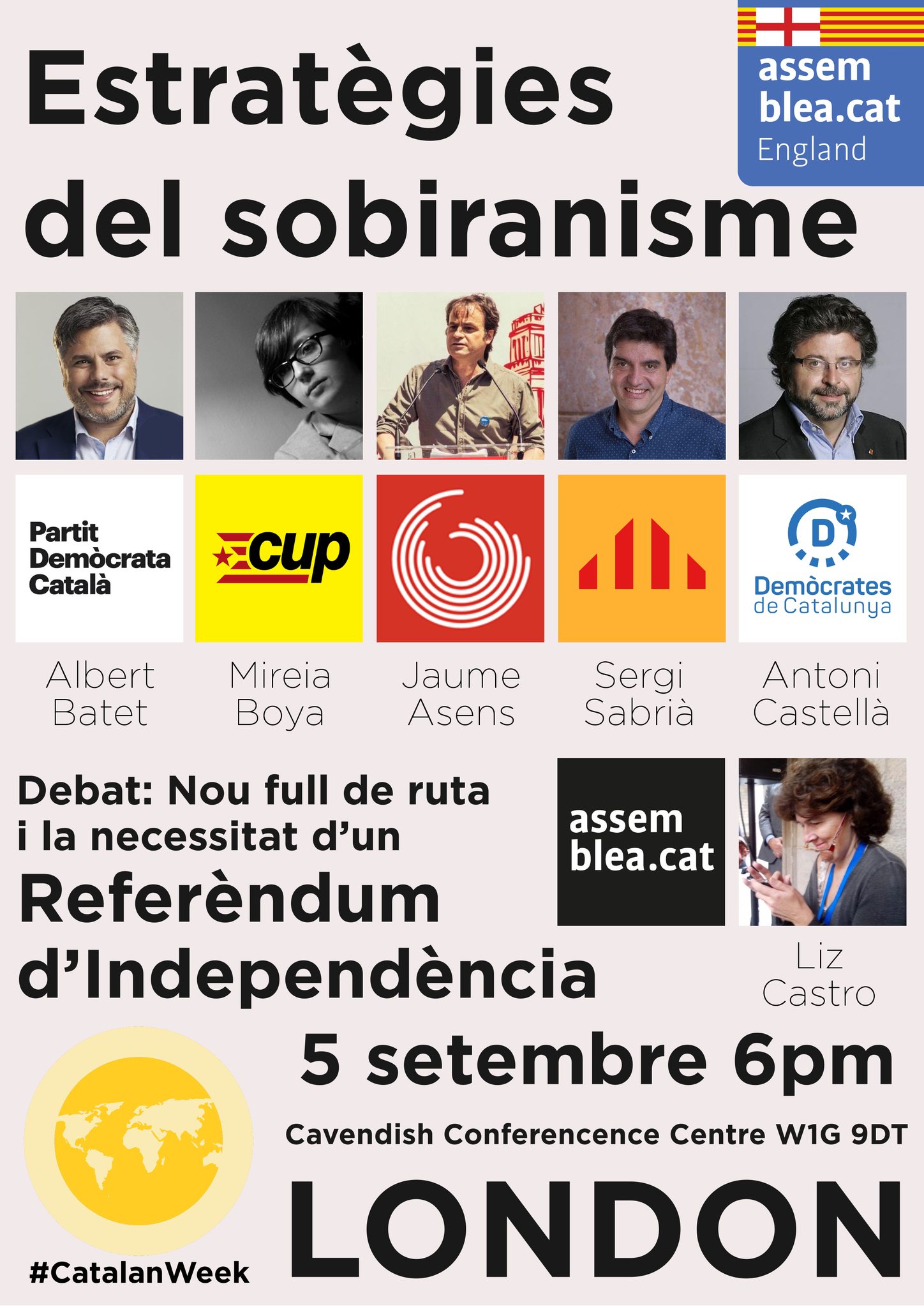 El referèndum centra el debat sobre el procés a Londres