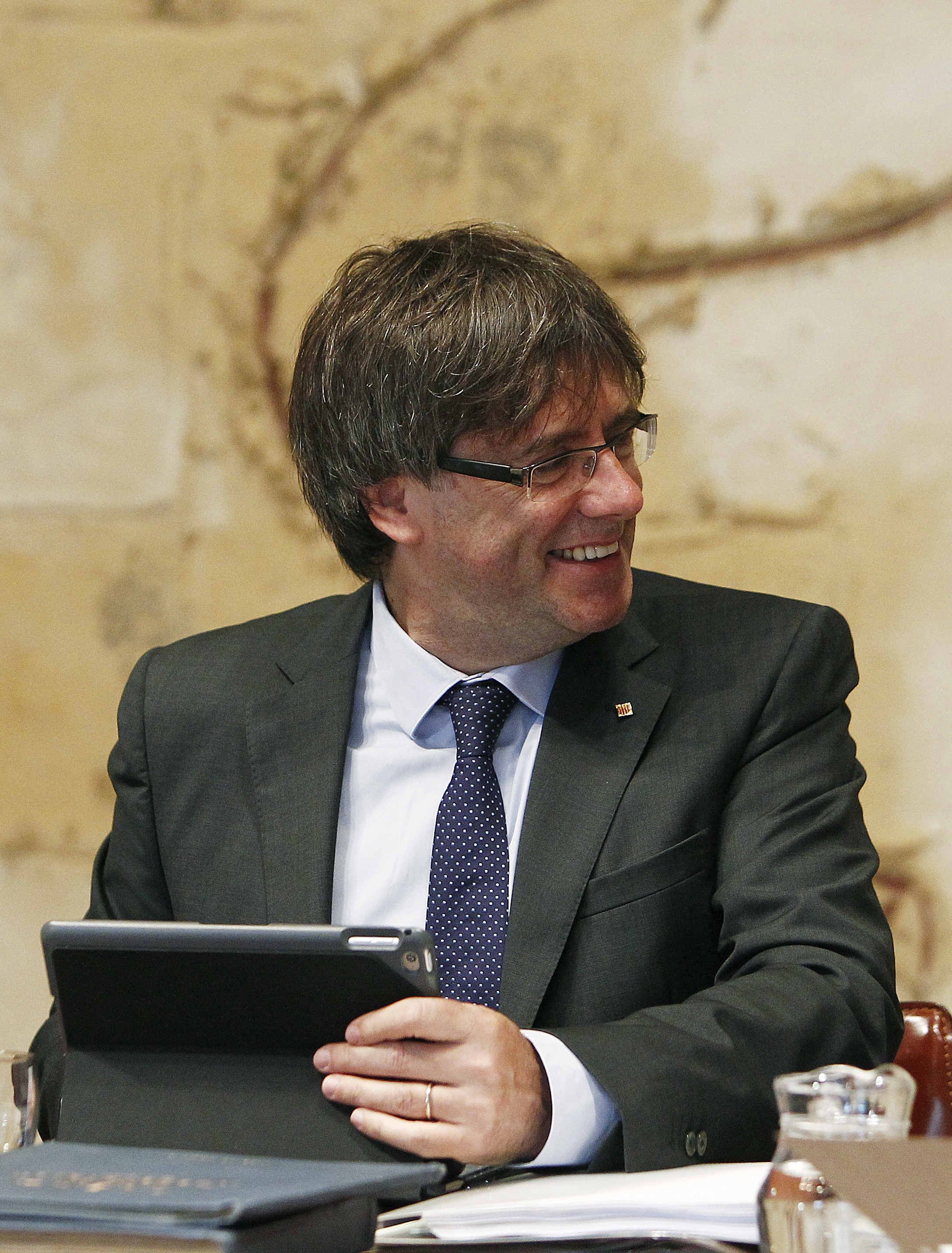 Admitida a trámite la cuestión de confianza de Puigdemont