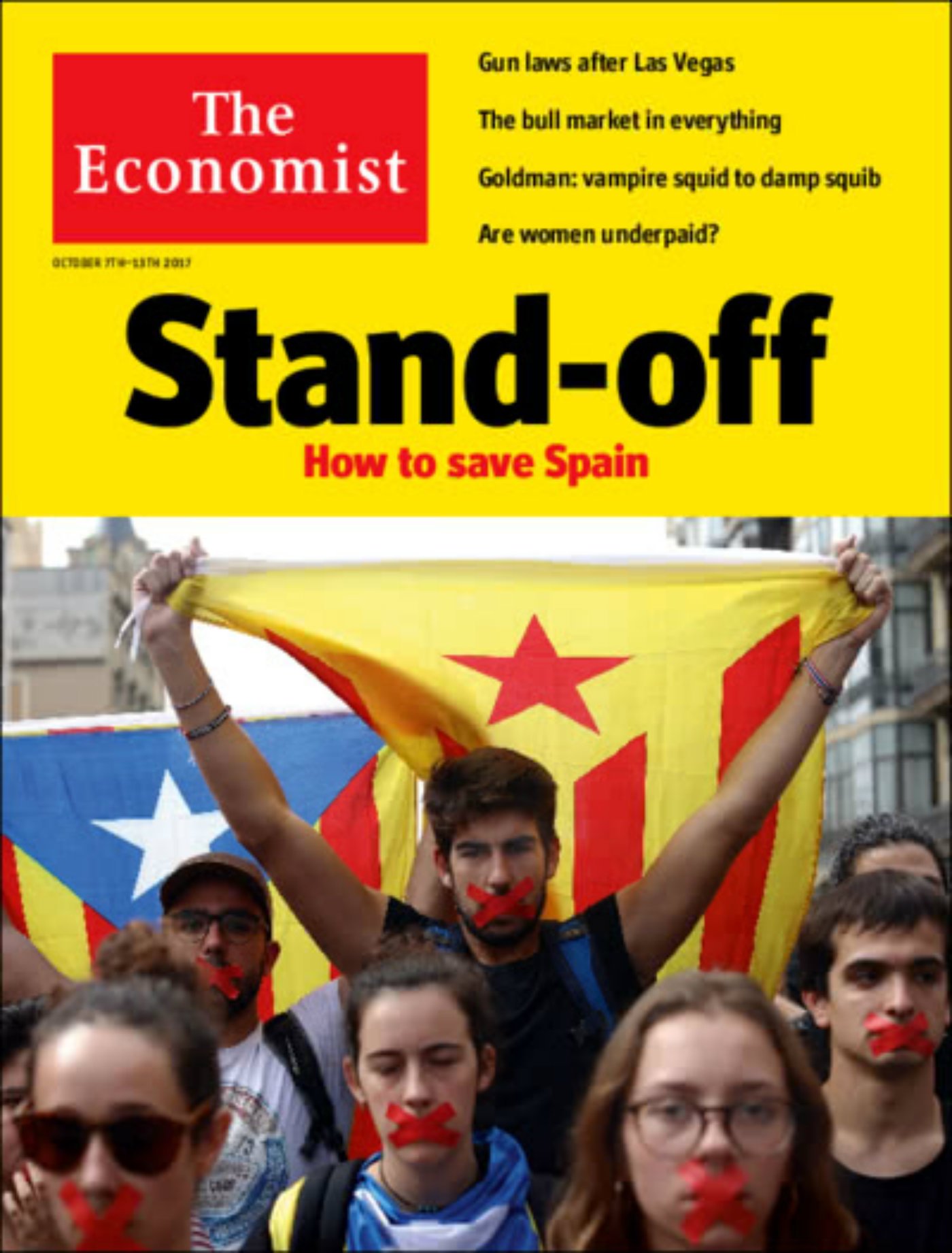 'The Economist': "Any settlement must include the option of a referendum on independence"