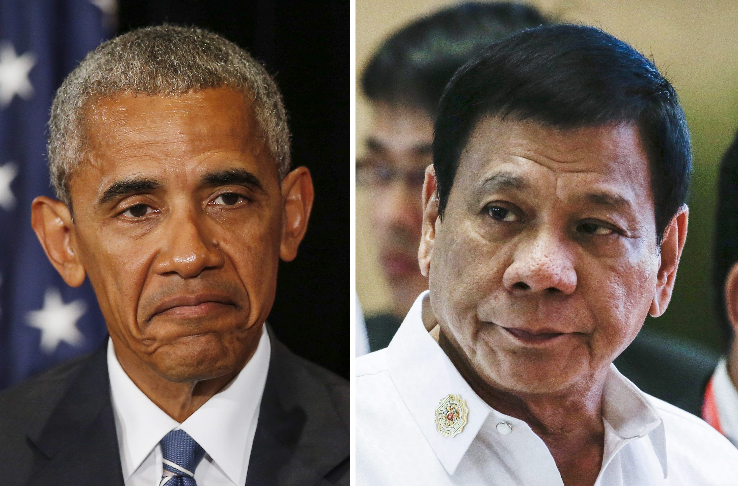 El presidente filipino lamenta haber llamado "hijo de puta" a Obama