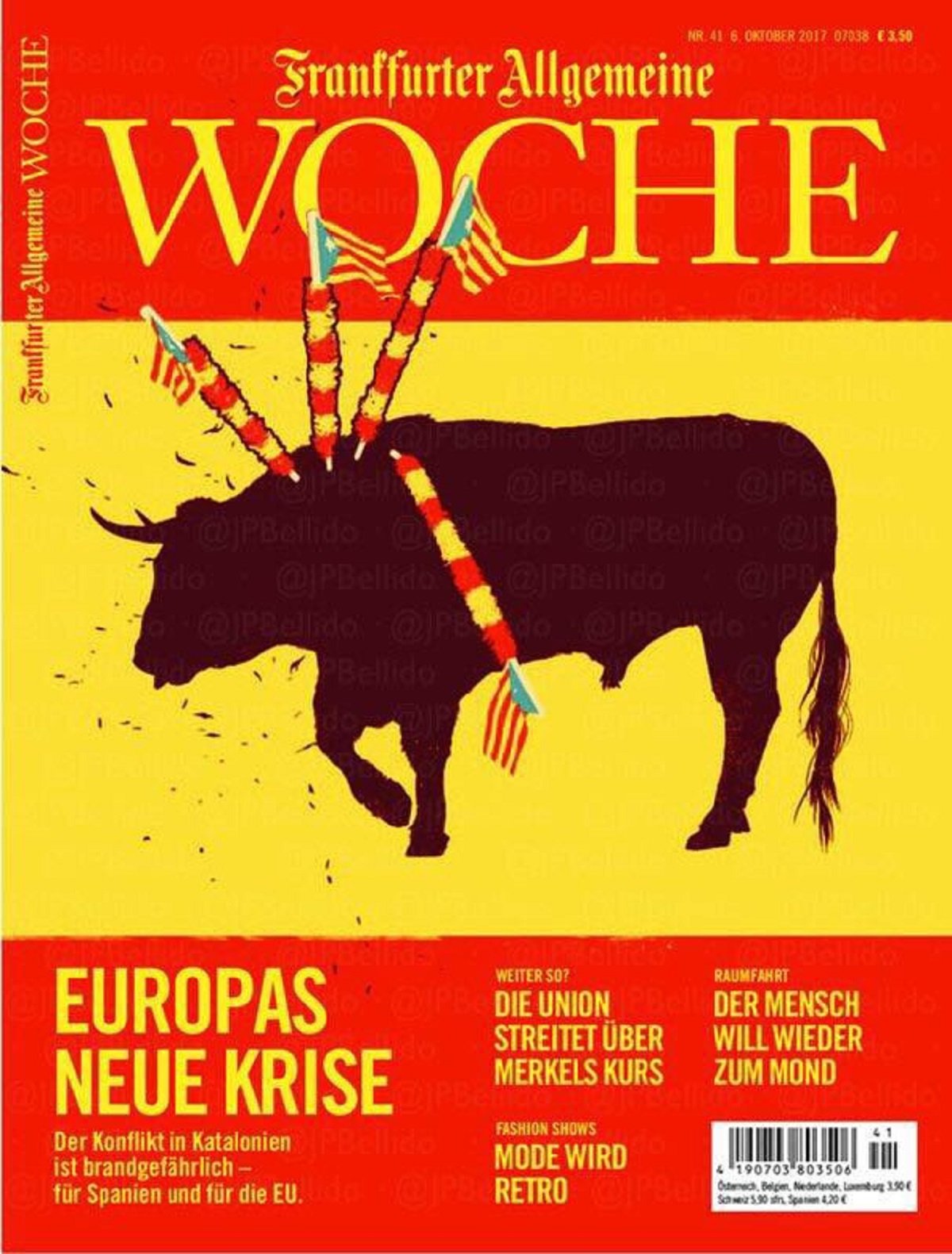 Catalunya es la nueva crisis de Europa, según el diario alemán 'Frankfurter Allgemeine'