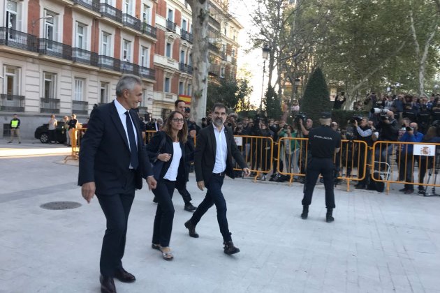 Arribada Cuixart Audiència