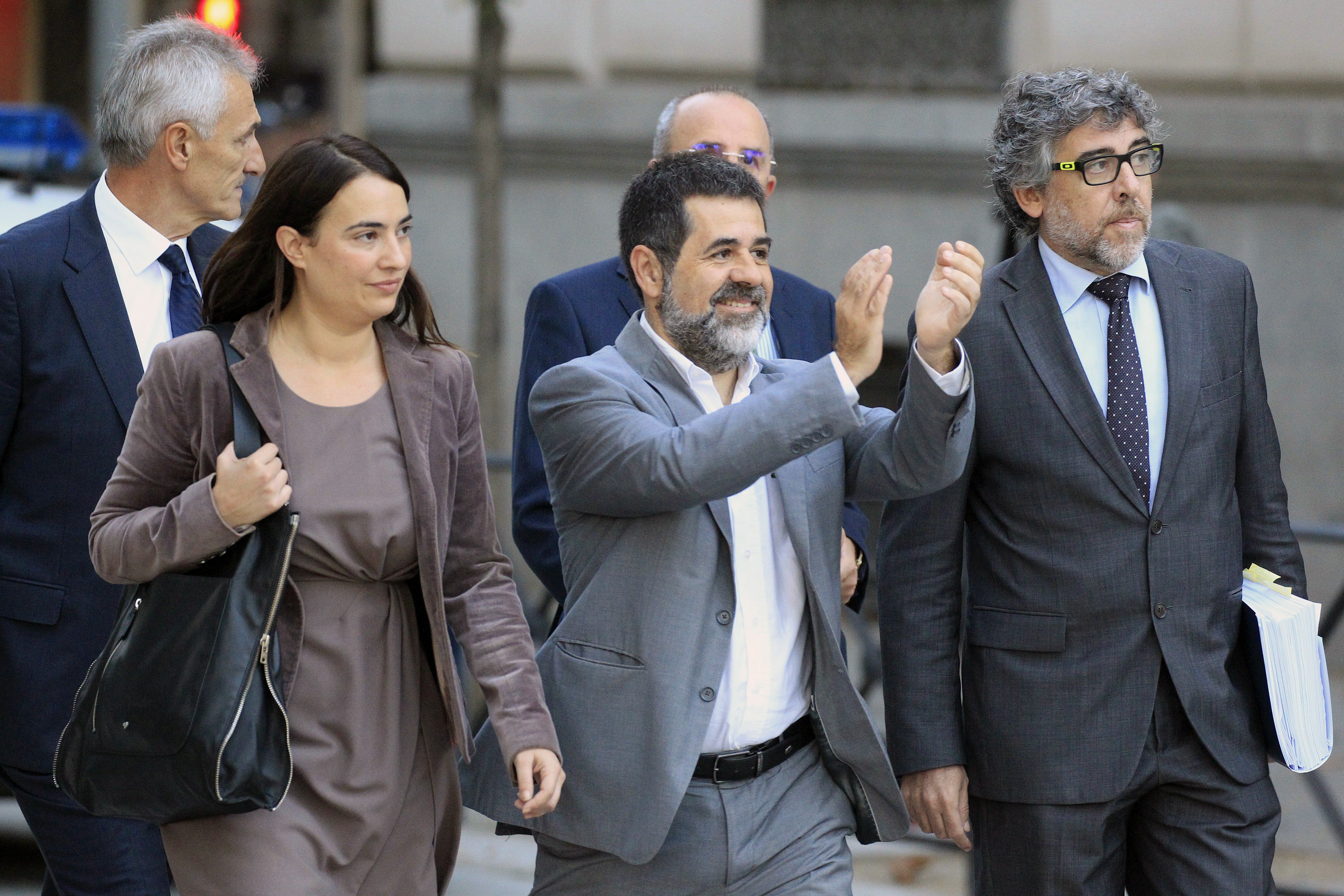 El mensaje de Jordi Sànchez: "No tenemos miedo, tenemos derecho a ser libres"