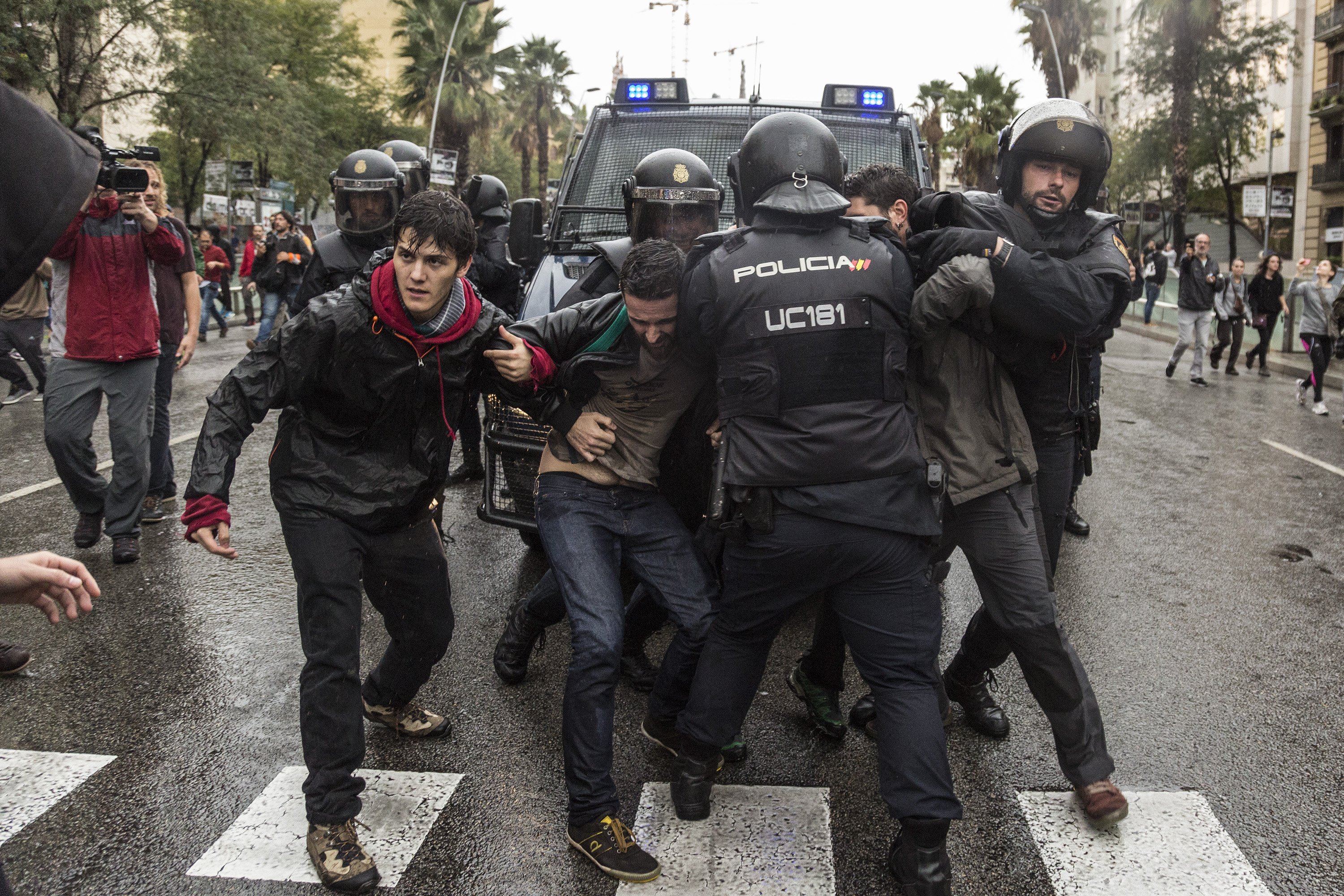 Els policies de l'1-O es faran un autohomenatge a Barcelona