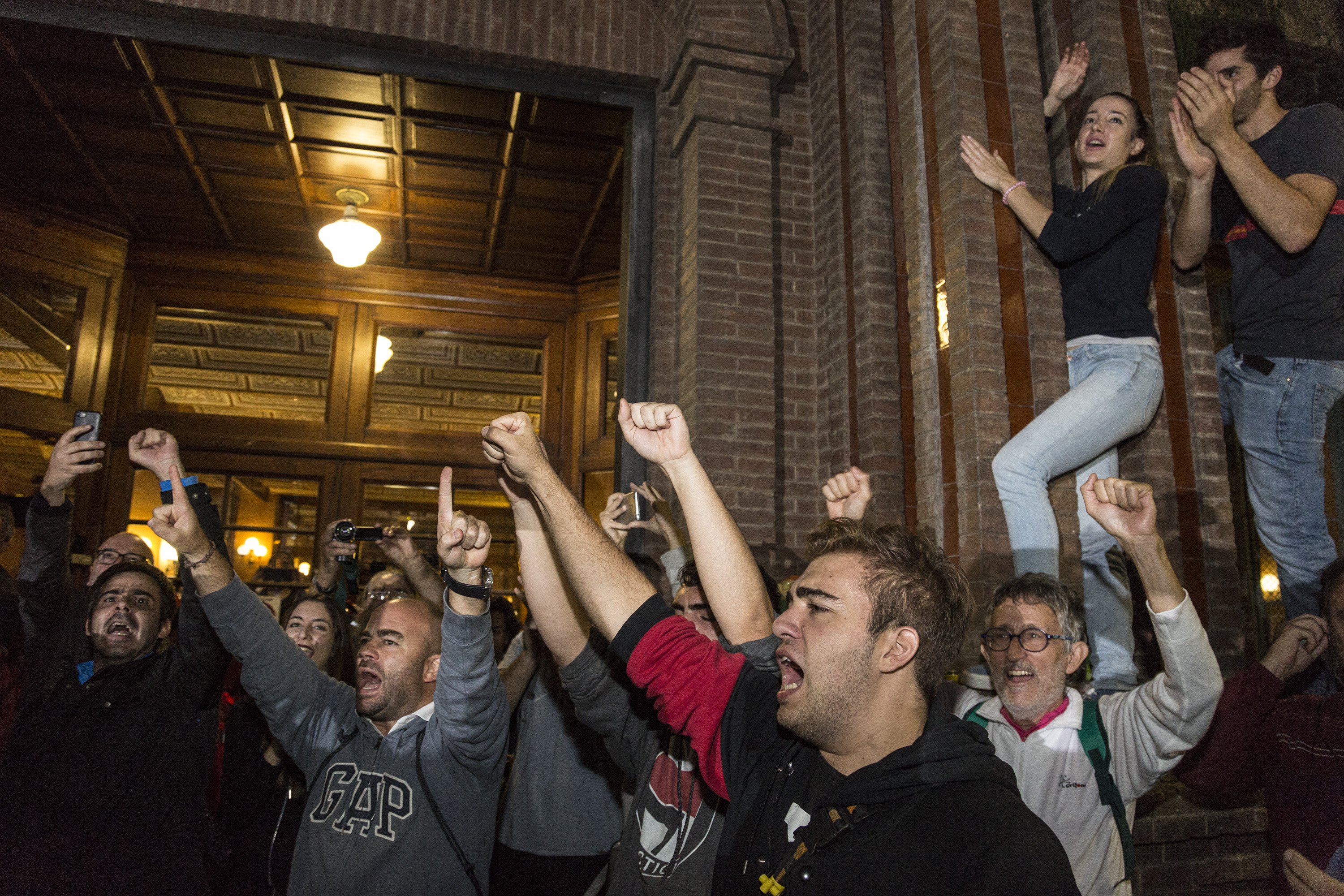 L'operatiu policial de l'1-O va prioritzar els col·legis amb menys resistència