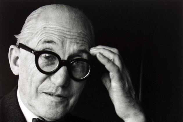 Gisäle Freund Le Corbusier Paris 1961 ∏ Centre Pompidou Guy Carrad