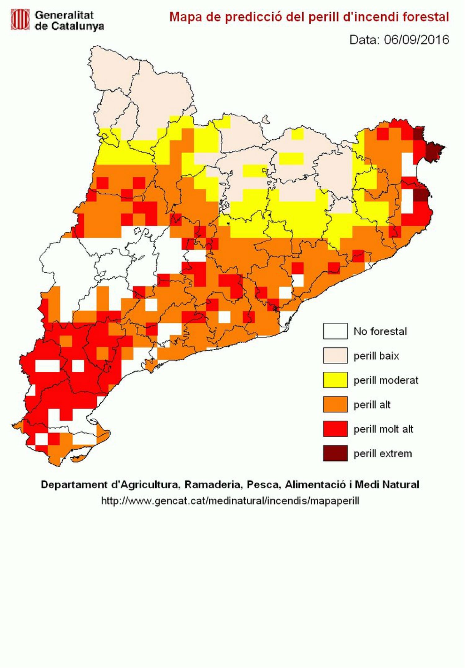 Se mantiene el riesgo extremo de incendio y las restricciones en 4 parques naturales