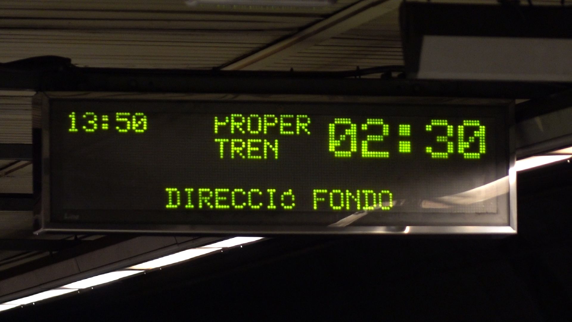 Vídeo: Dos minutos y medio no son dos minutos y medio para la TMB