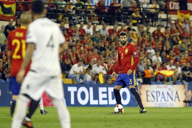 Gerard Piqué Albània selecció espanyola EFE Gerard Piqué Albània selecció espanyola EFE