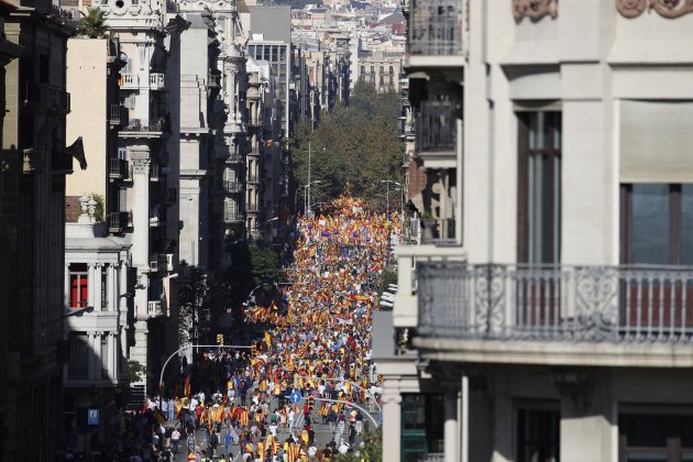 Manifestació espanyolista Barcelona - EFE Manifestació espanyolista Barcelona - EFE