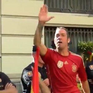salutació nazi policia nacional salutació nazi policia nacional