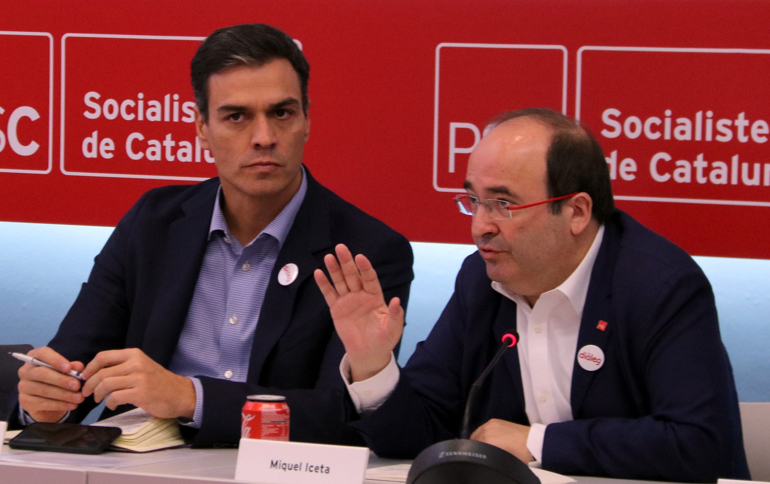 El PSOE se desmarca de la apuesta de Iceta a favor del indulto de los presos