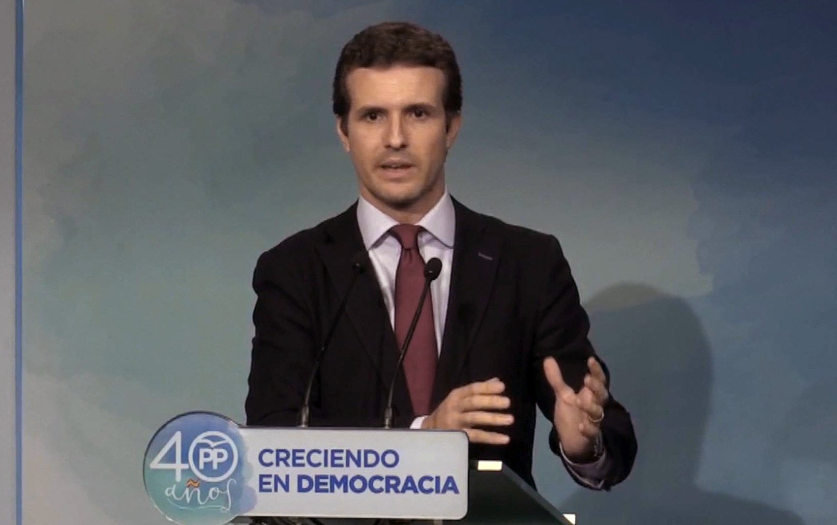 Casado diu que Puigdemont ha demostrat "no tenir coratge" en anar a Brussel·les