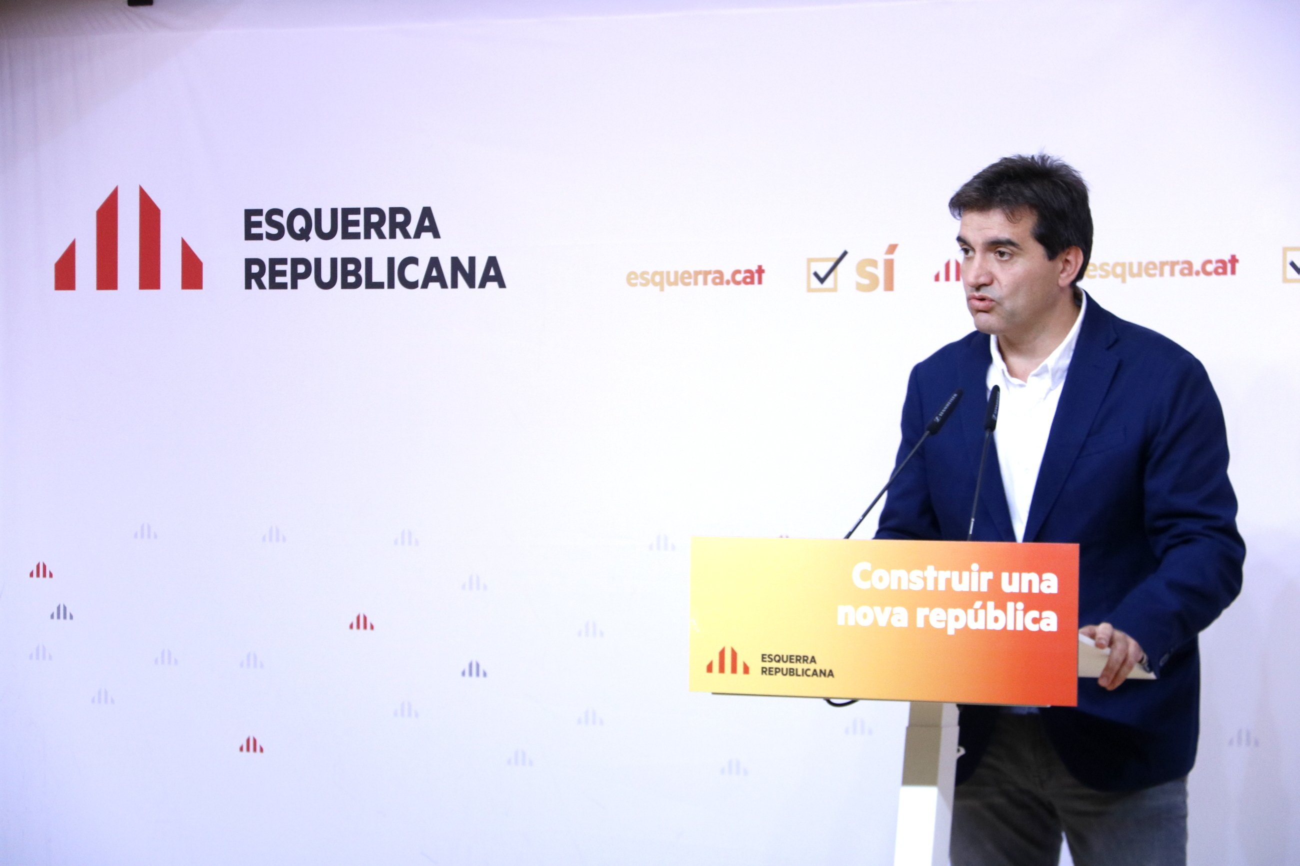 ERC: "Demà es posarà sobre la taula la constitució de la república independent"