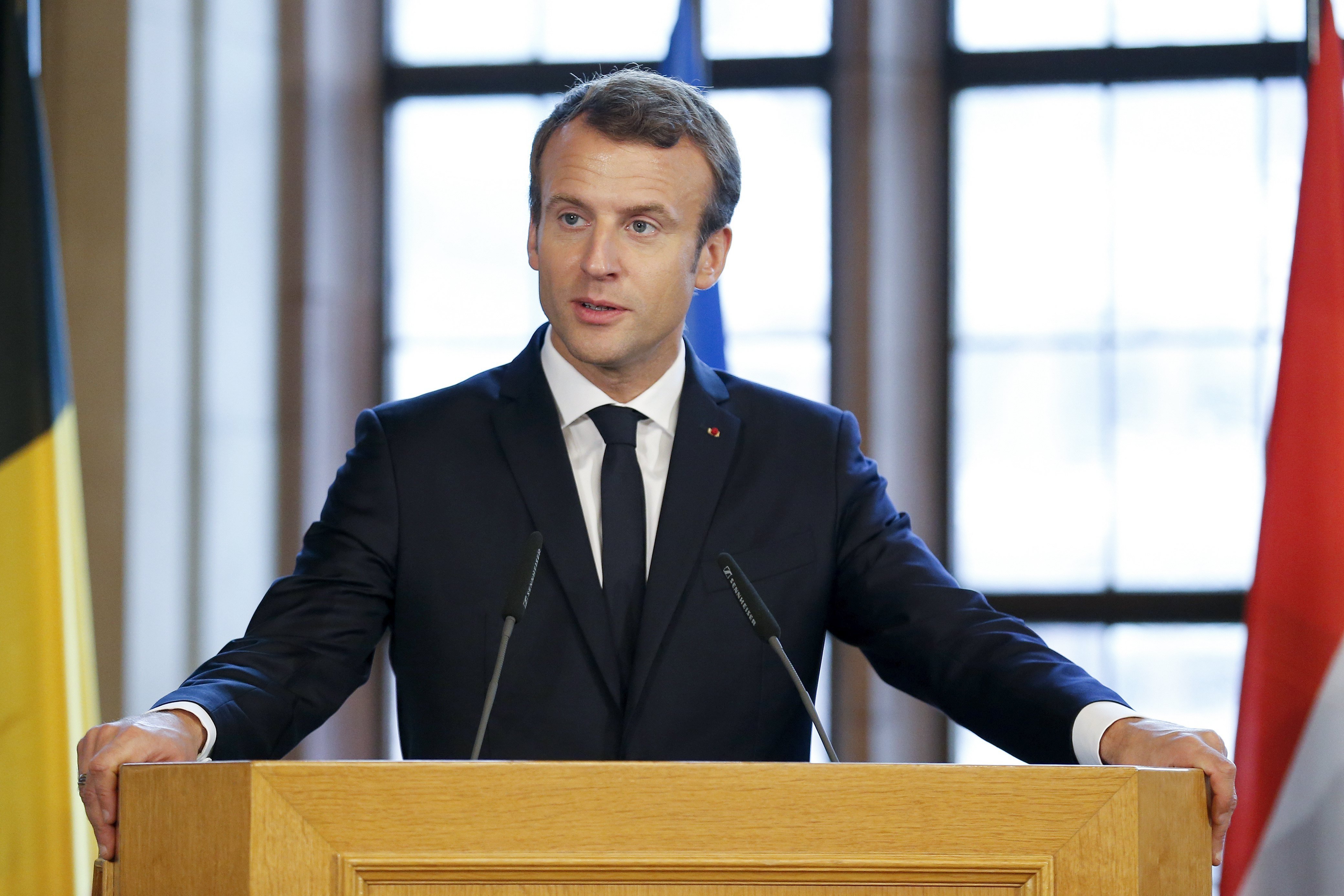 Macron rechaza cualquier mediación de Francia o la UE ante el conflicto catalán