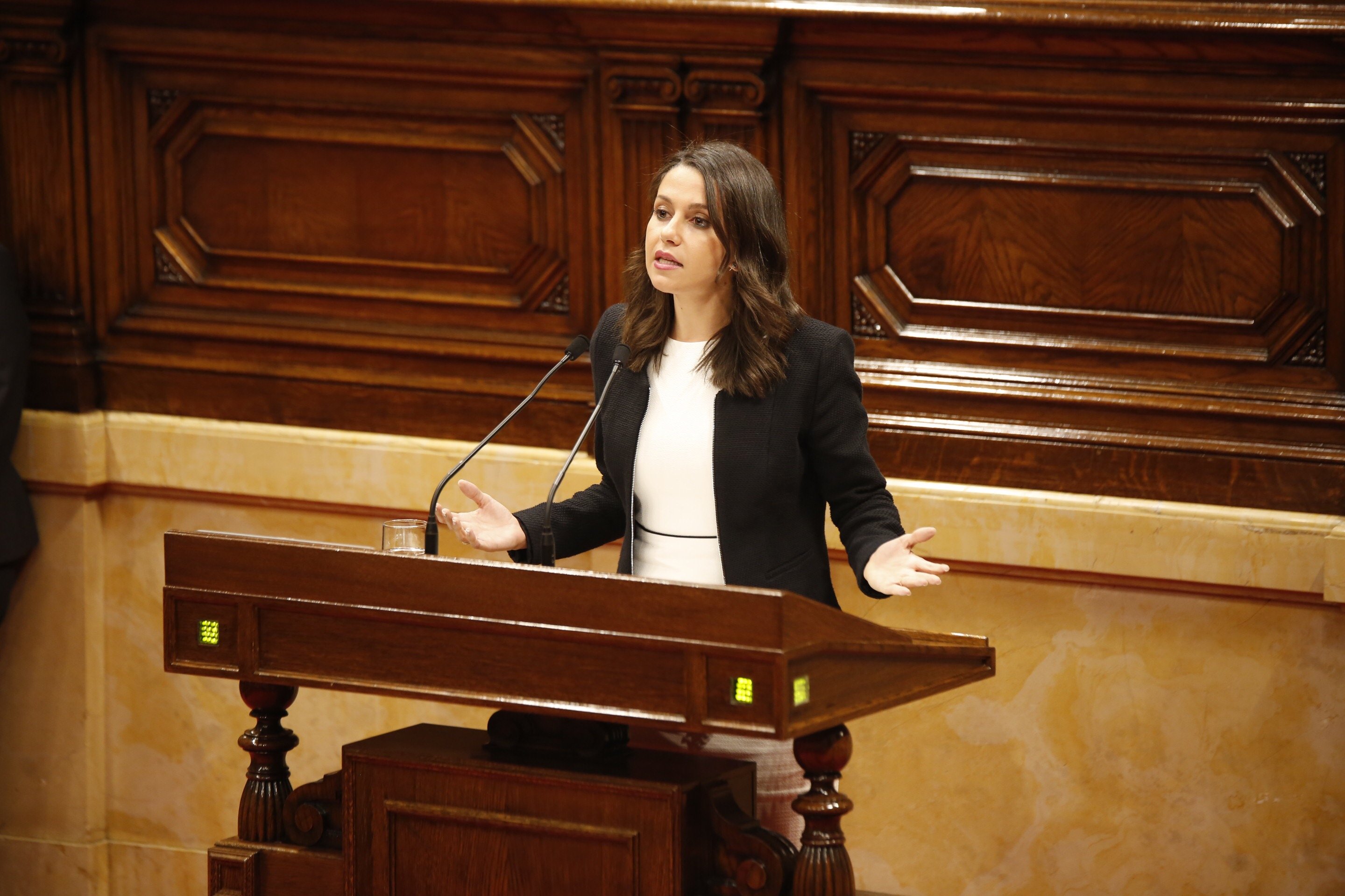 C's pide que el Parlament exija la dimisión de Junqueras y elecciones inmediatas