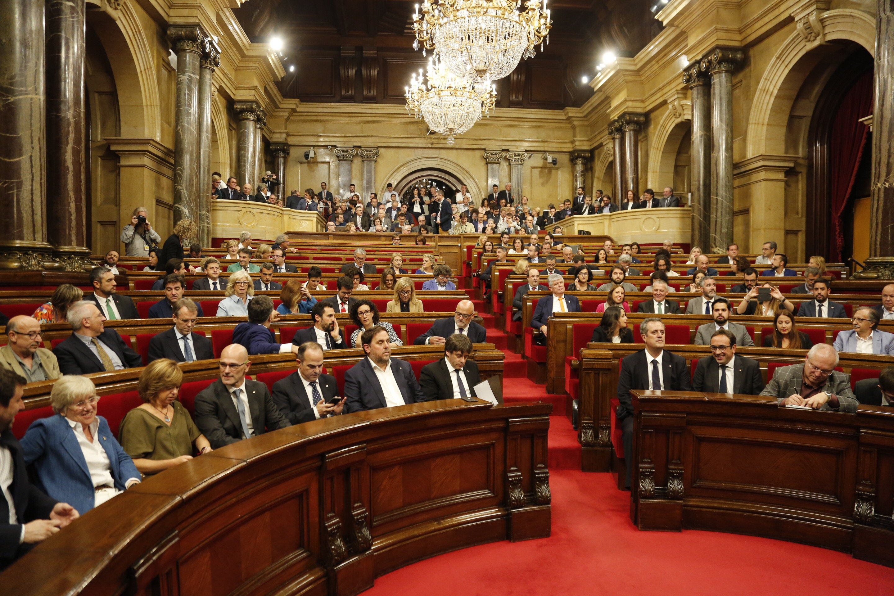 JxSí i CUP proposen una declaració de suport a Trapero, Sànchez i Cuixart