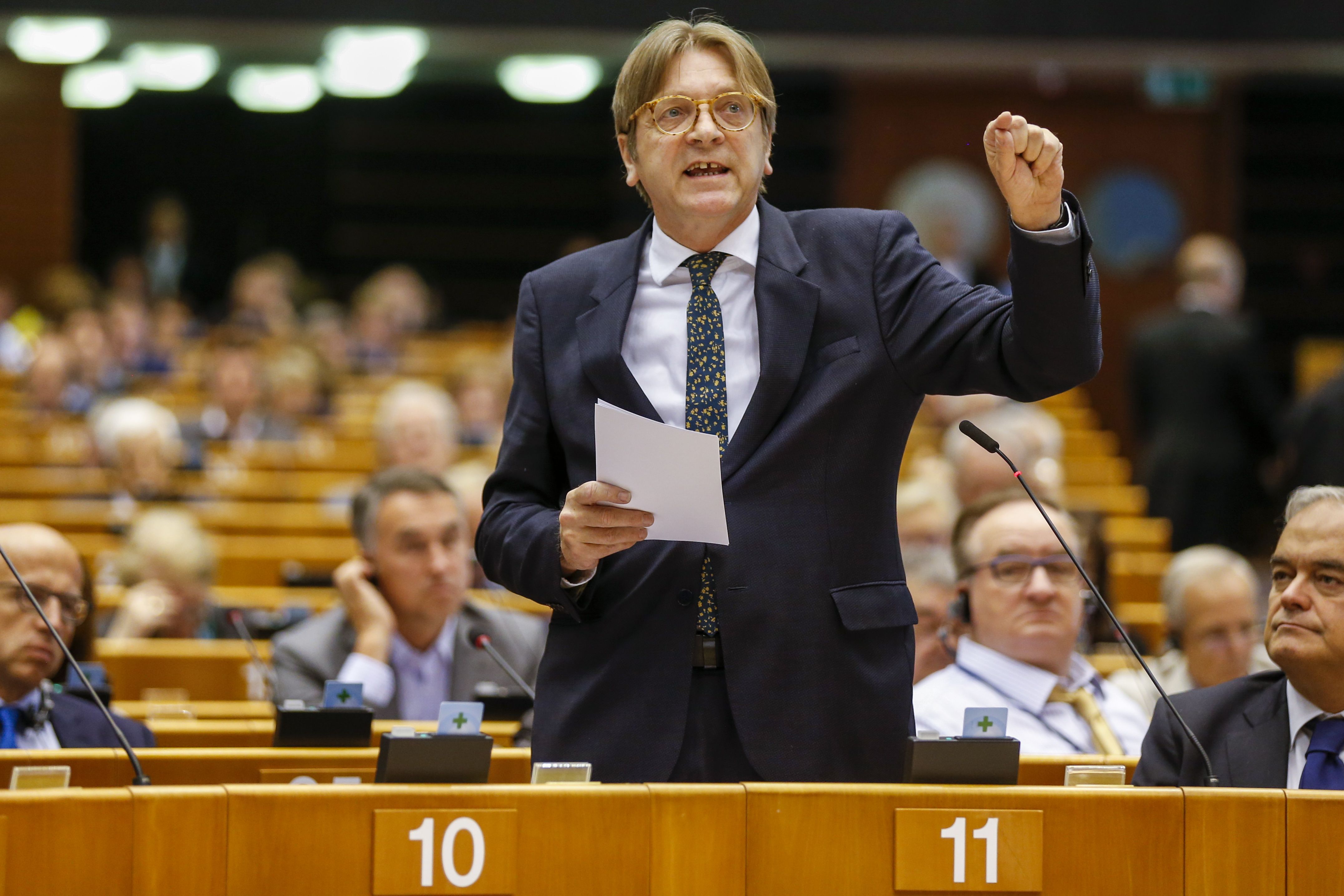 El líder del ALDE será el negociador del Brexit por el Parlamento Europeo