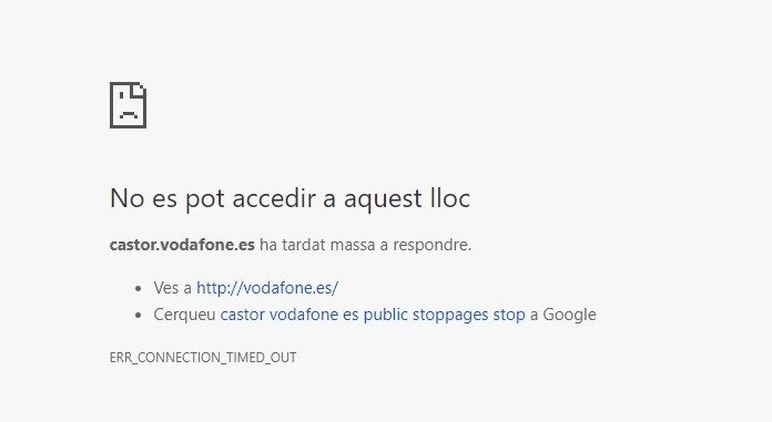 web ANC tancat