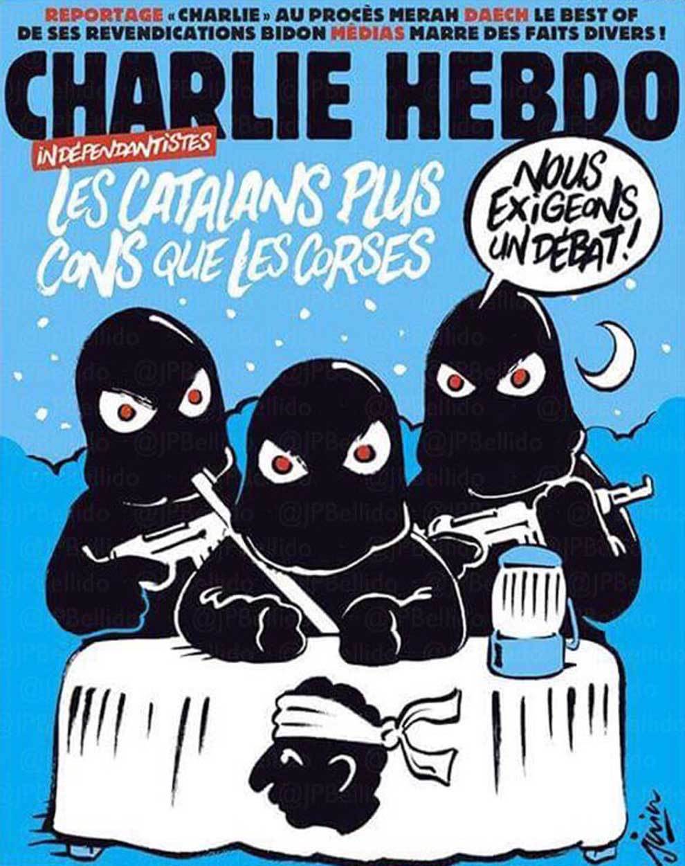 Charlie Hebdo: "Els catalans, més ximples que els corsos"