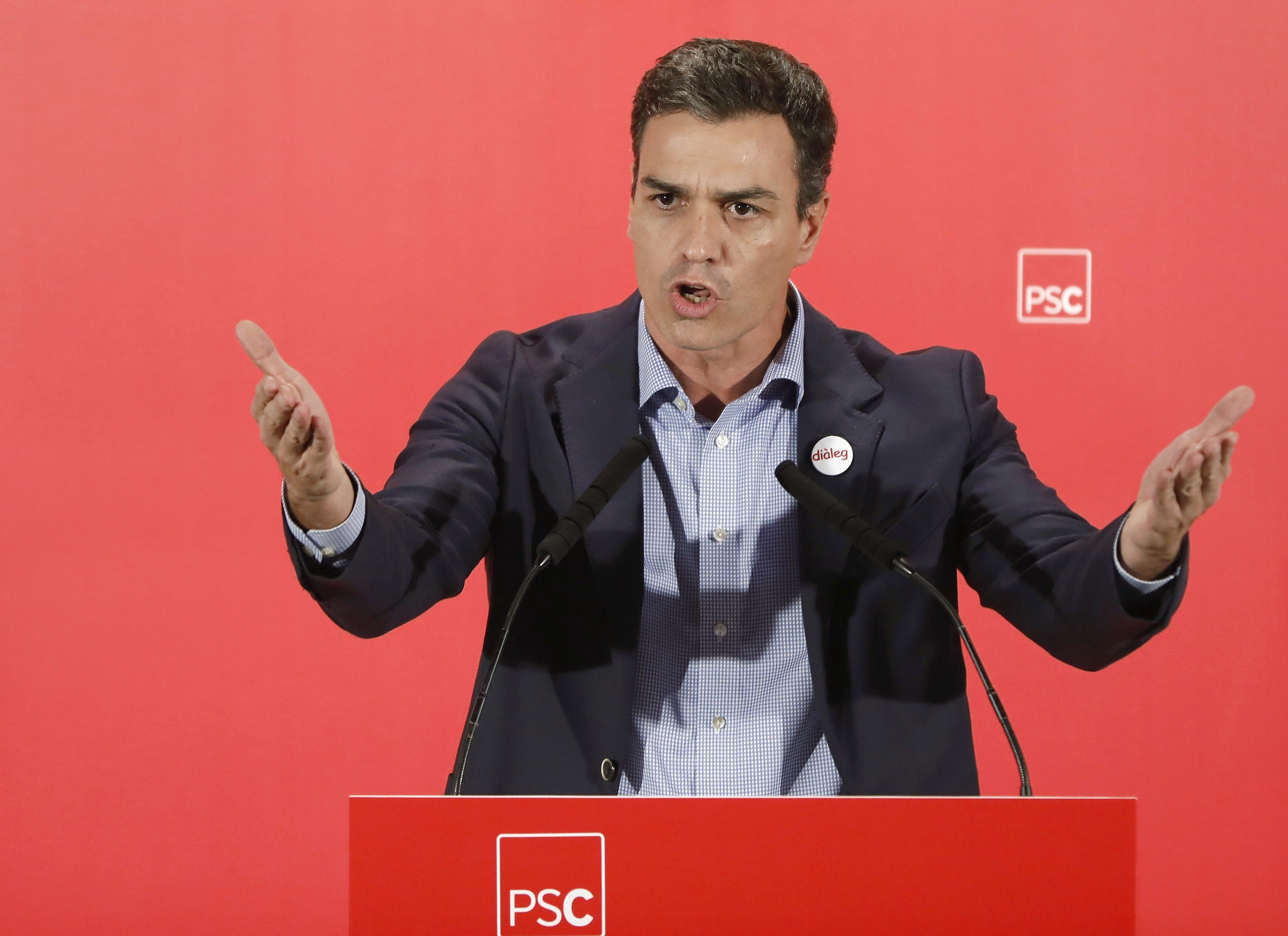 Pedro Sánchez compara l'independentisme amb els "moviments reaccionaris" d'Europa