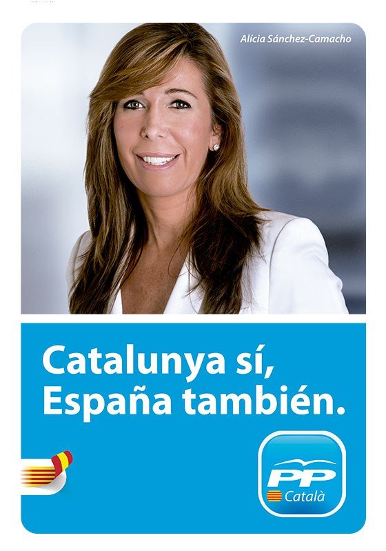 Cartell PP Alicia Sánchez Camacho 2012