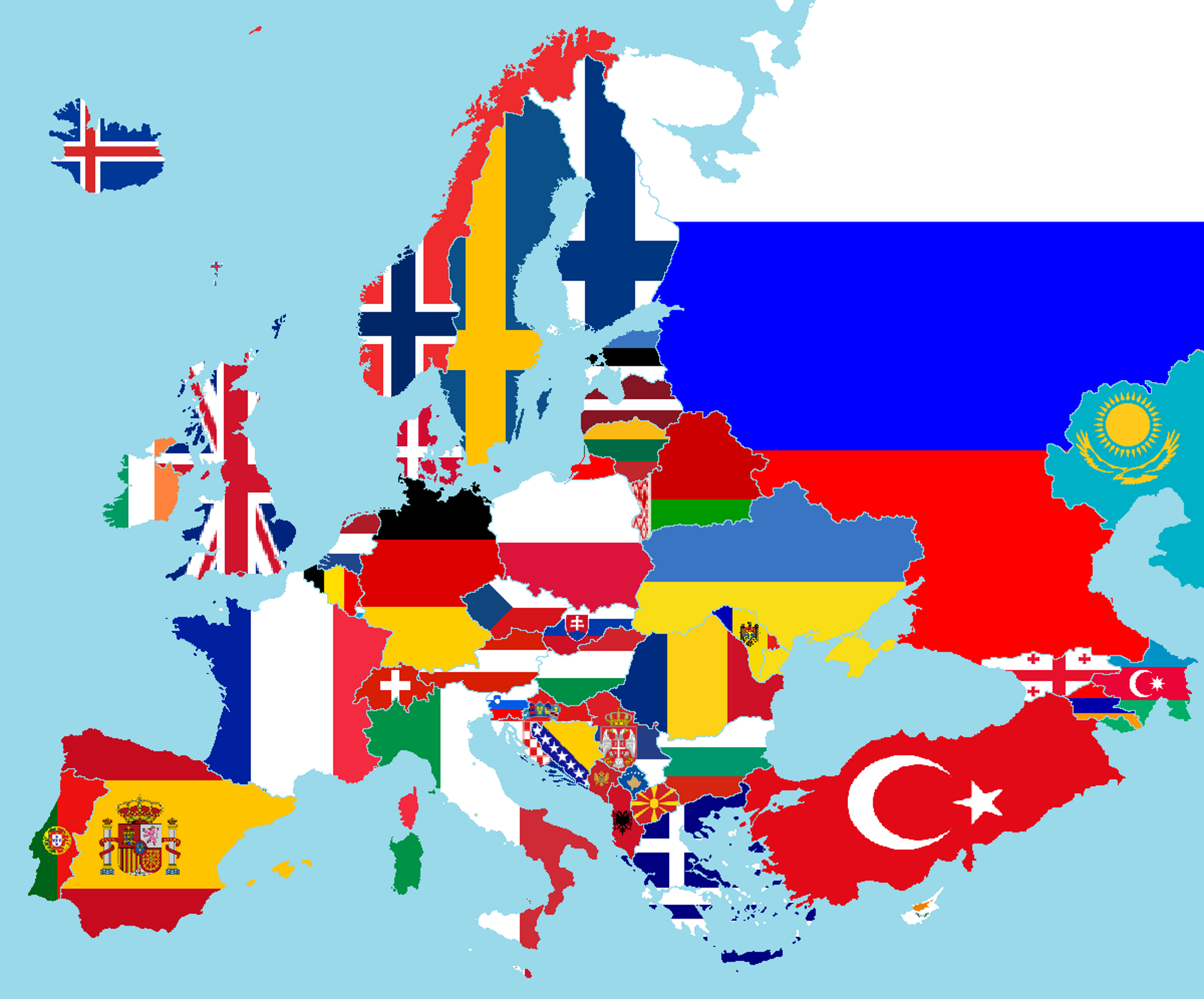 Los 12 países que dan apoyo a Catalunya, según Russia Today