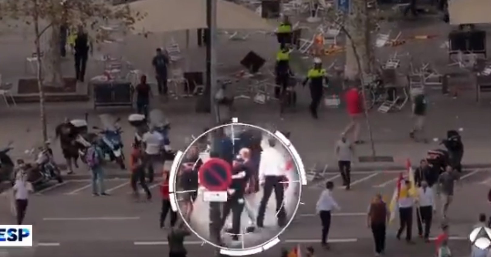 Uno de los ultras de la pelea del Zurich agredió a un hombre en Bilbao en abril