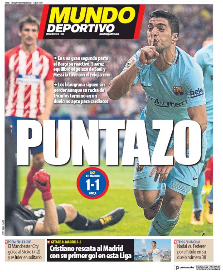Mundo Deportivo Portada 15 10 2017 Mundo Deportivo Portada 15 10 2017