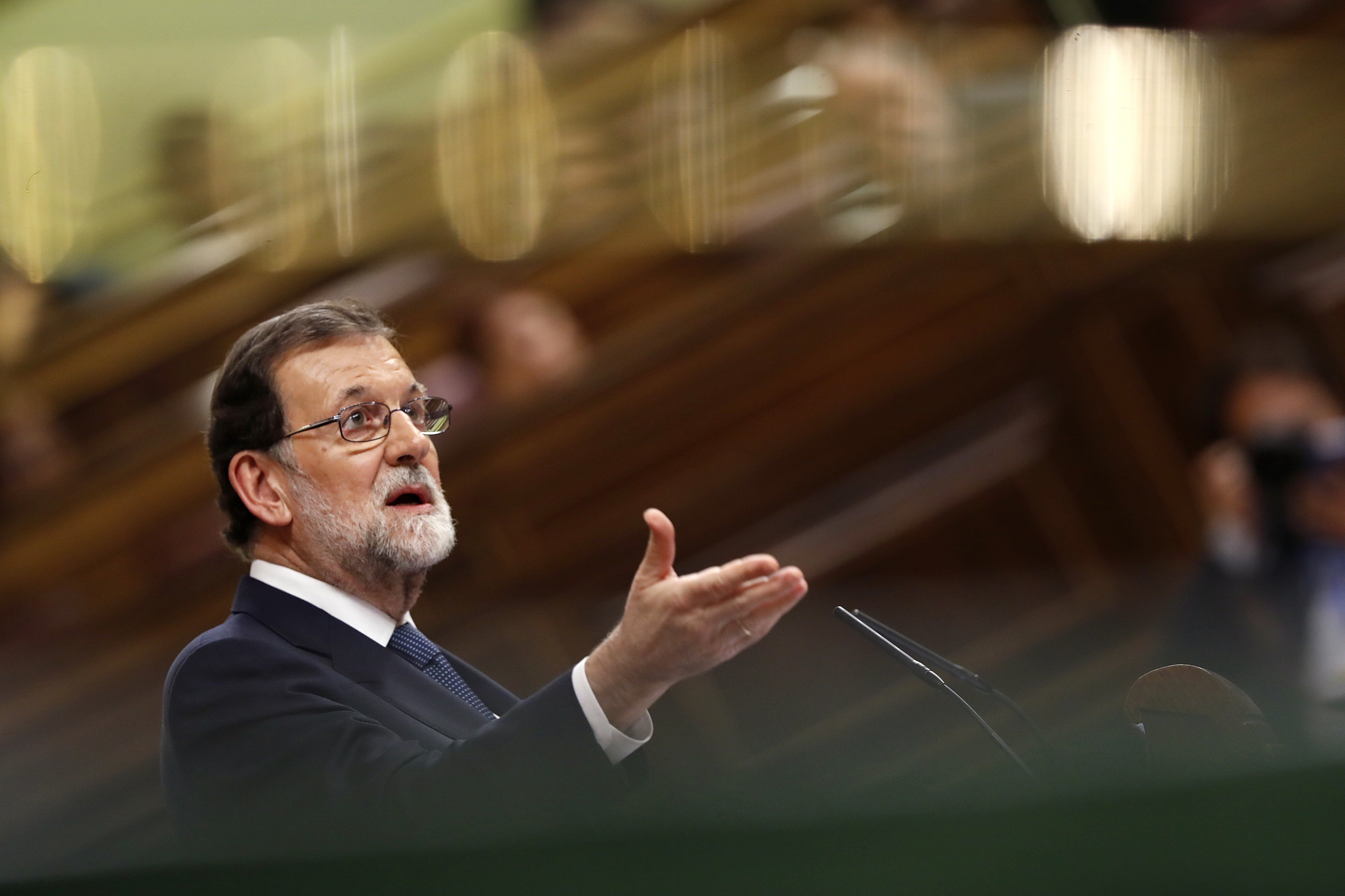 Rajoy intenta culpar a Puigdemont de que se aplique el 155