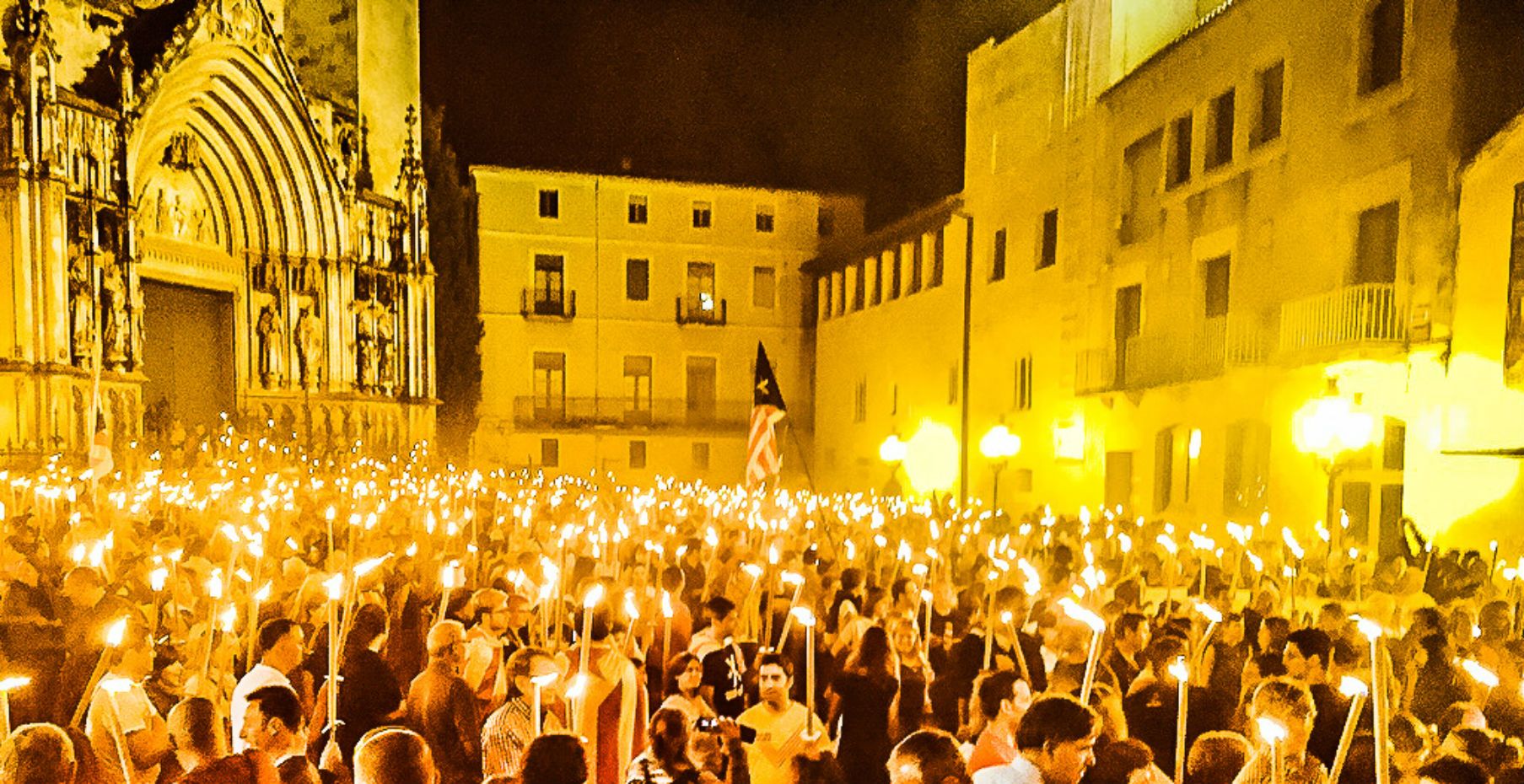 Víspera de la Diada: noche de Marxa de Torxes por todo el país